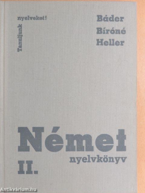 Német nyelvkönyv II.