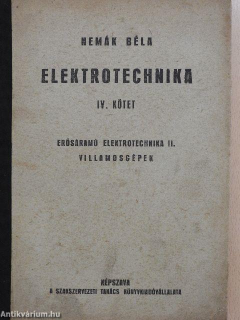 Elektrotechnika IV.