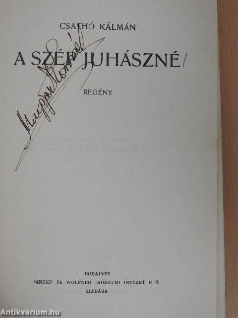 A szép juhászné