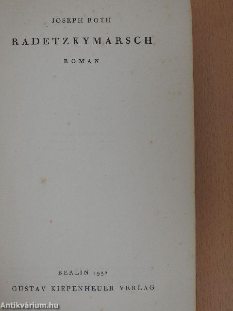 Radetzkymarsch