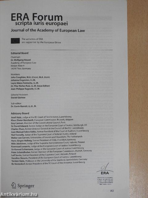 ERA Forum October 2008