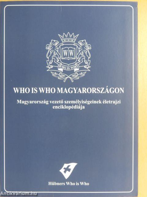 Who is Who Magyarországon - Kiegészítő kötet