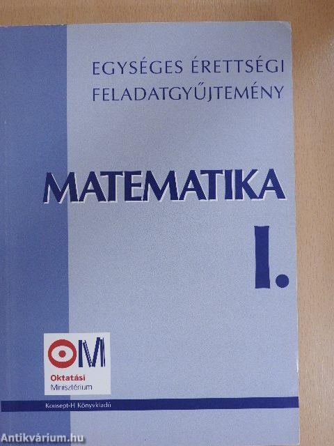 Matematika I.