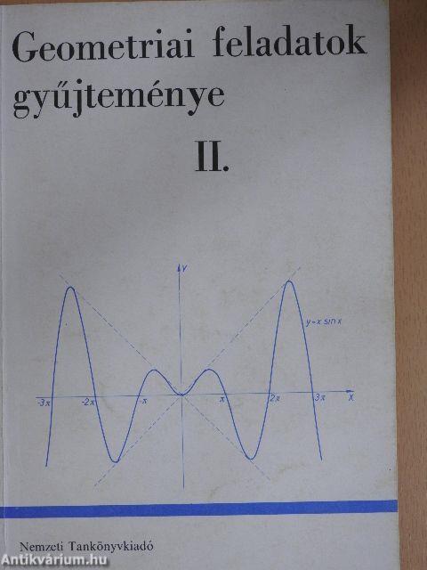 Geometriai feladatok gyűjteménye II.