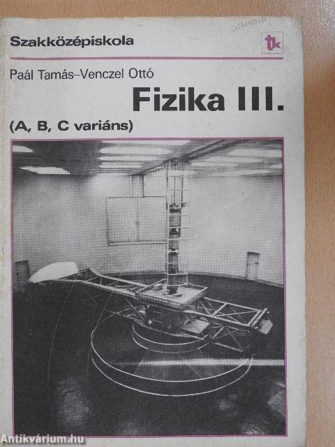 Fizika III.