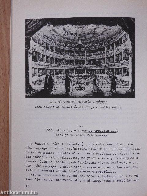 Reformkori országgyűlések színházi vitái (1825-1848)