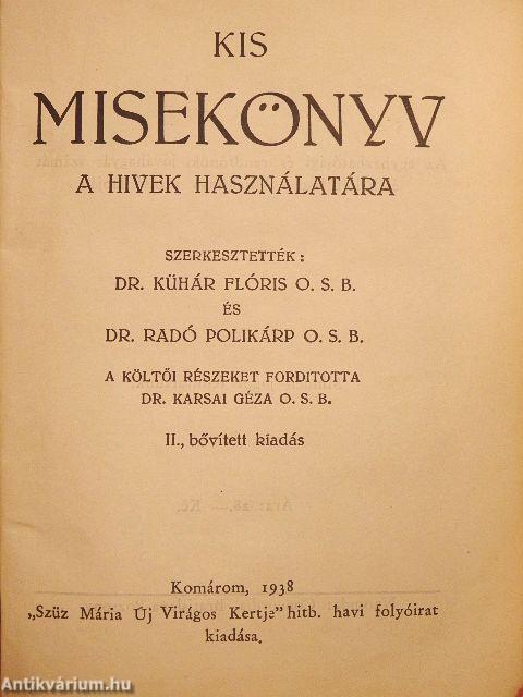 Kis misekönyv