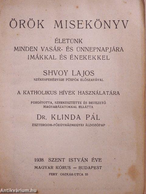 Örök misekönyv