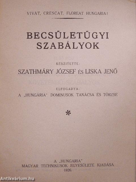 Becsületügyi szabályok