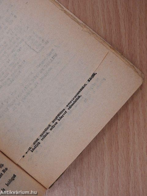 A szinésznő szerelme