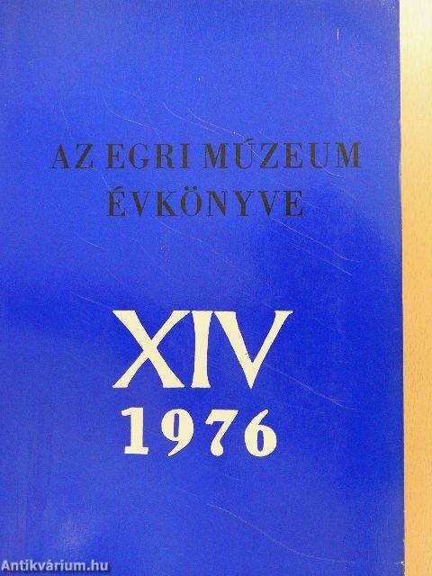 Az Egri Múzeum Évkönyve XIV.