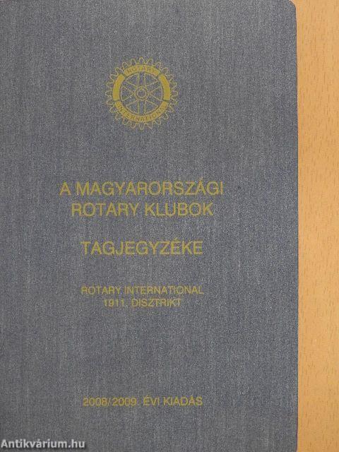 A magyarországi rotary klubok tagjegyzéke