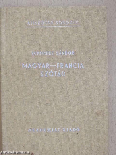 Magyar-francia szótár