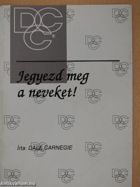 Jegyezd meg a neveket!