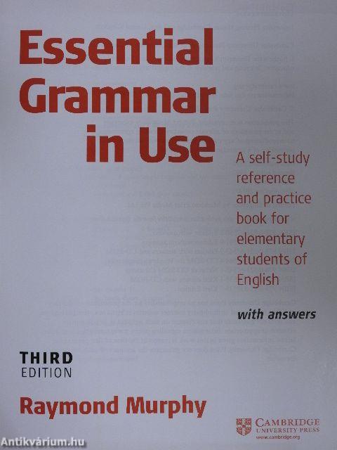 Essential Grammar in Use
