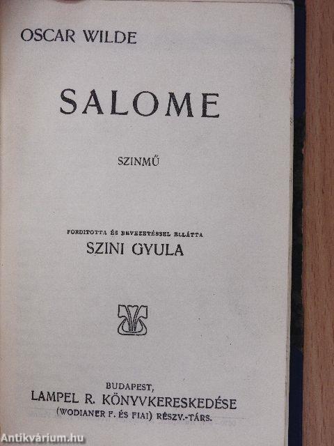 Lady Windermere legyezője/Salome/Manfred/A boszorkány