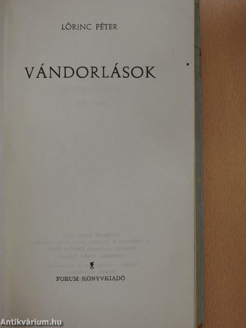 Vándorlások