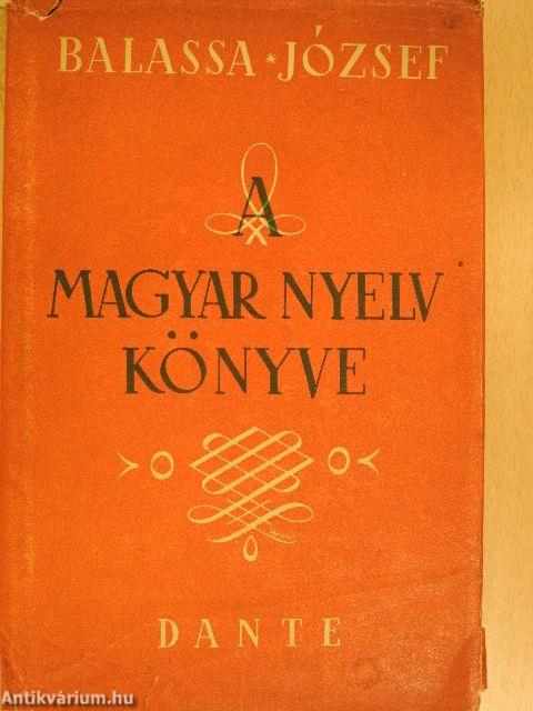 A magyar nyelv könyve