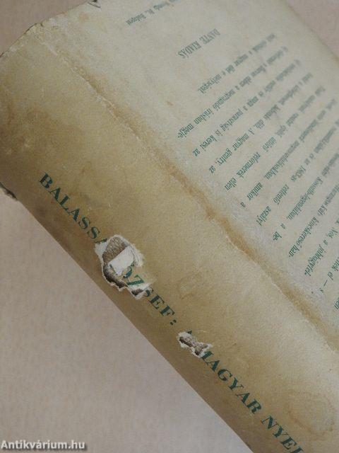 A magyar nyelv könyve