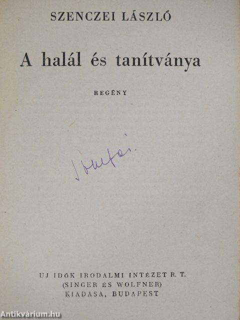 A halál és tanítványa