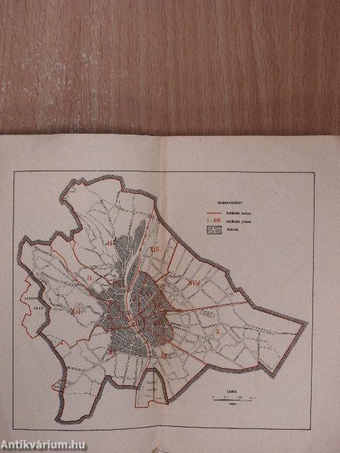 Budapest Székesfőváros Statisztikai Zsebkönyve 1939