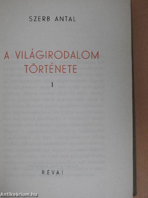 A világirodalom története I-III.