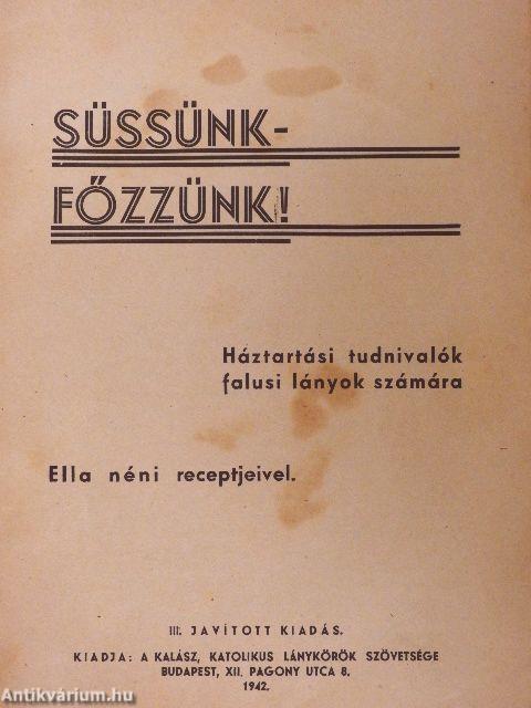 Süssünk-főzzünk!