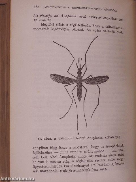 Mendemondák a természettudomány köréből