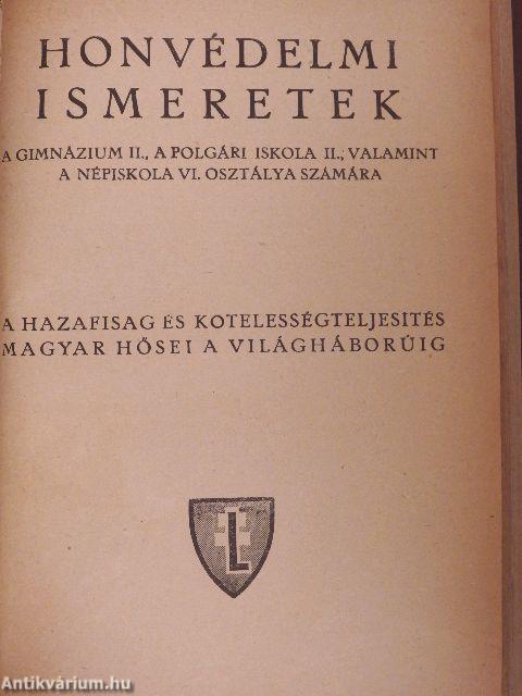 Honvédelmi ismeretek I-II.