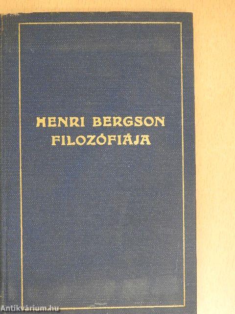 Henri Bergson filozófiája