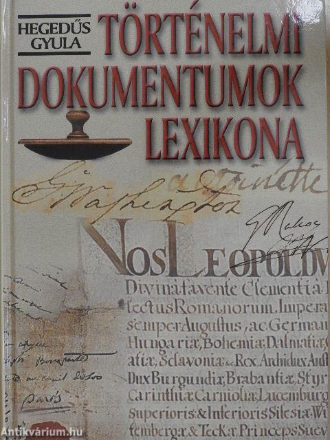 Történelmi dokumentumok lexikona