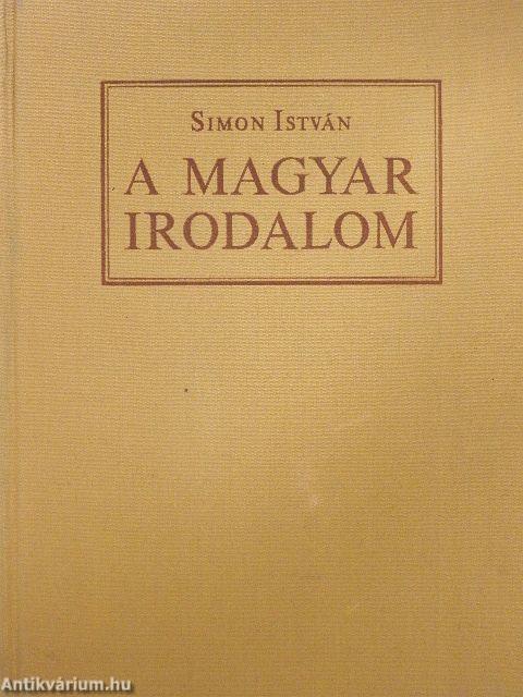 A magyar irodalom 