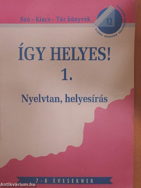 Így helyes! 1.