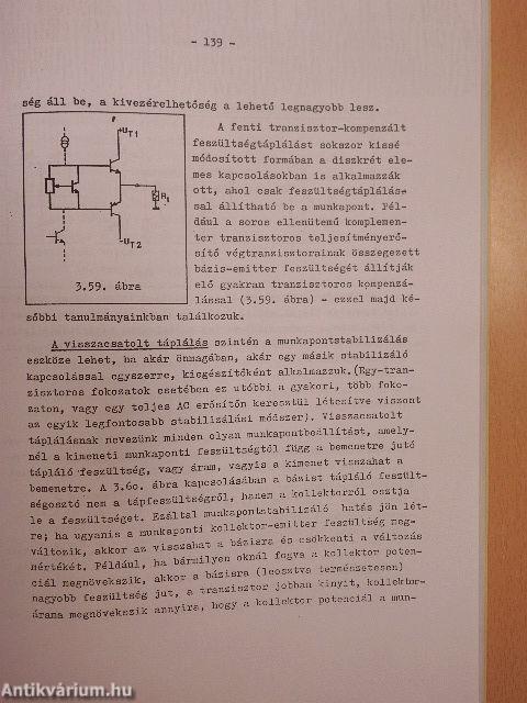 Elektronikus áramkörök I./A