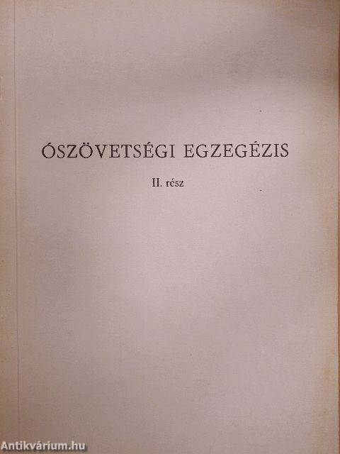 Ószövetségi egzegézis II.