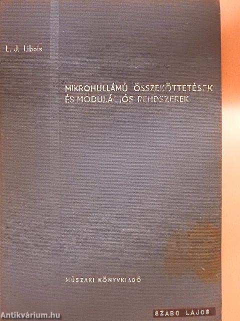 Mikrohullámú összeköttetések és modulációs rendszerek