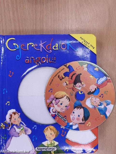 Gyerekdalok angolul - CD-vel