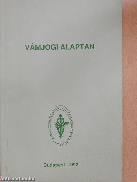 Vámjogi alaptan