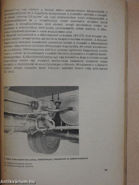 Kezelési útmutató a W 50 L típusú tehergépkocsihoz