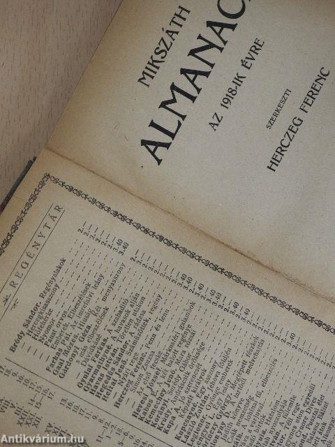 Mikszáth Almanach az 1918-ik évre