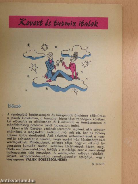 Kevert és turmix italok