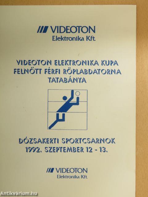 Videoton Elektronika Kupa felnőtt férfi röplabdatorna Tatabánya