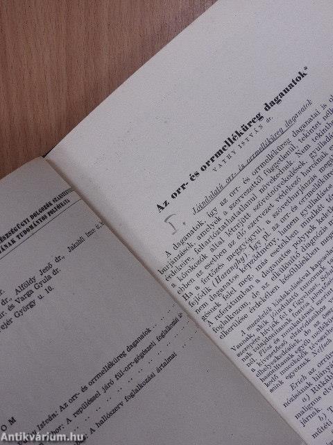 Fül-orr-gégegyógyászat 1963-1964. január-december