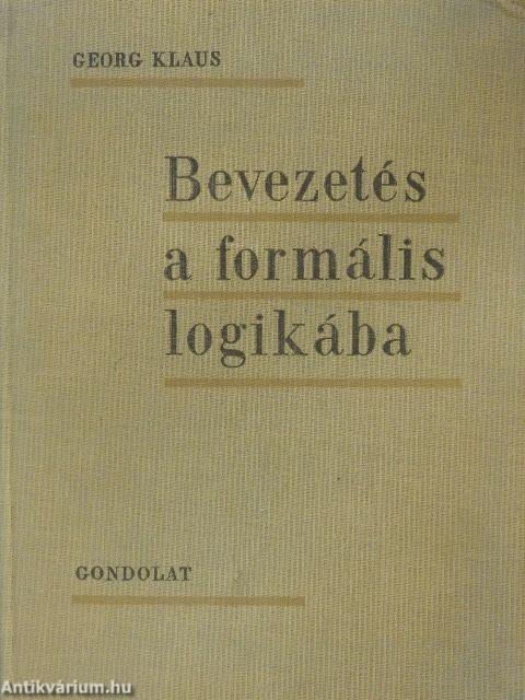 Bevezetés a formális logikába