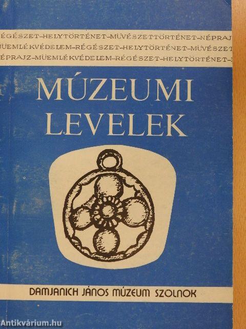 Múzeumi levelek 75/I-II.