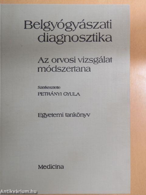 Belgyógyászati diagnosztika