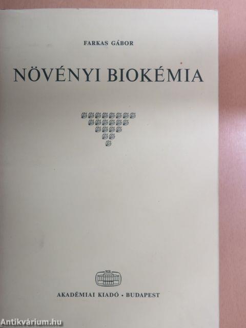 Növényi biokémia