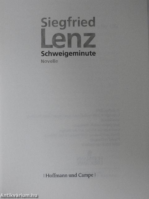 Schweigeminute