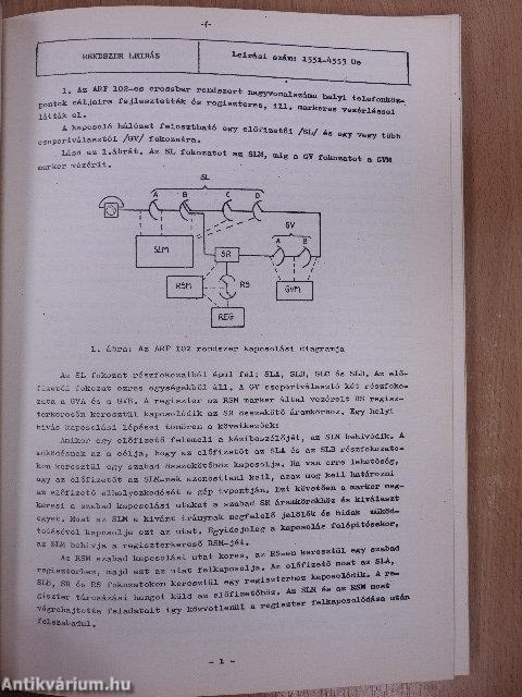 ARF 102 tanulmányi anyag I-II.