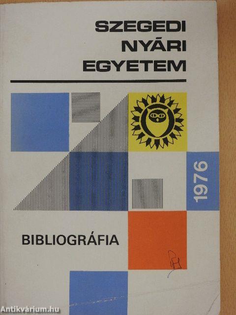 Szegedi Nyári Egyetem 1976